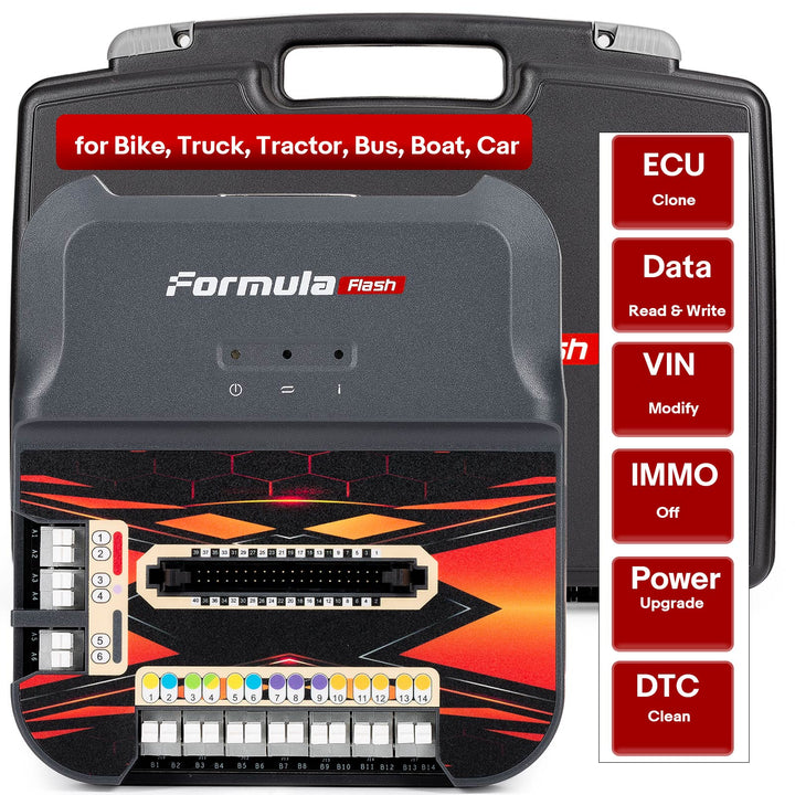 FormulaFlash ECU Programmer Updates News – Support IMMO OFF, DPF/EGR Clear
