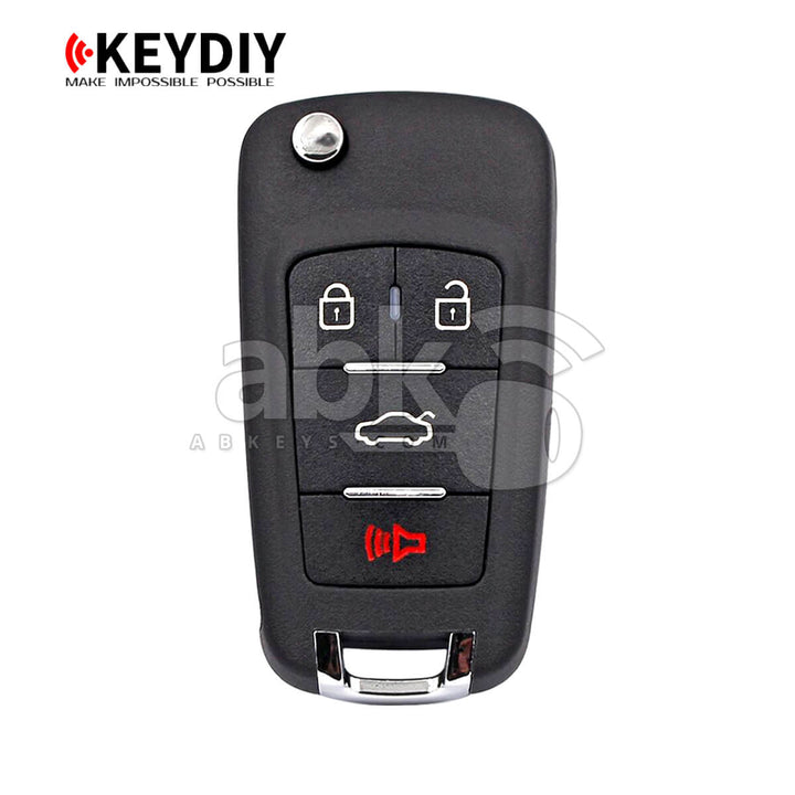 KeyDiy KD Universal Remote B Series Chevrolet Type With 4Buttons B18-4 - ABK-1010-B18-4 - ABKEYS.COM
