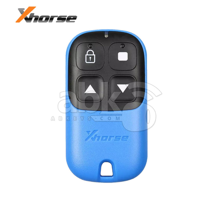 Xhorse VVDI Key Tool Blue Wired Remote Control 4Buttons XKXH04EN - ABK-1015-XKXH04EN - ABKEYS.COM