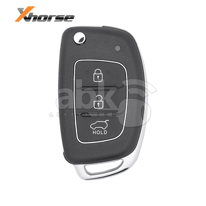 Xhorse VVDI Key Tool Hyundai Style Wireless Remote Key 3Buttons XNHY04EN - ABK-1016-XNHY04EN