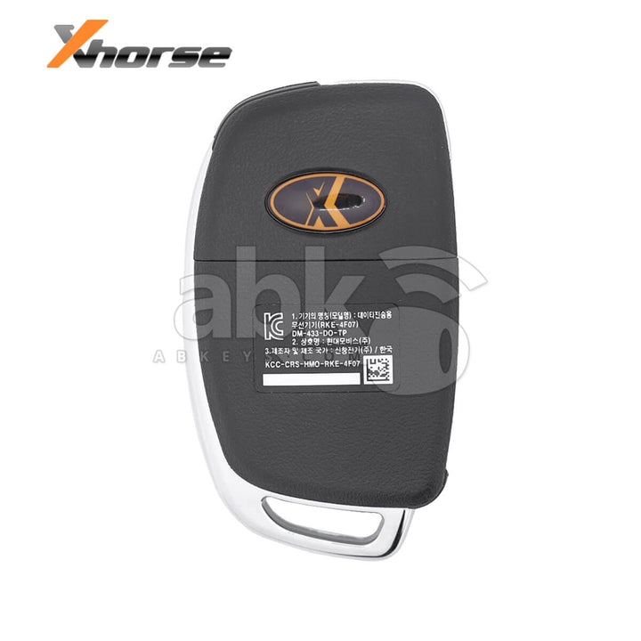 Xhorse VVDI Key Tool Hyundai Style Wireless Remote Key 3Buttons XNHY04EN - ABK-1016-XNHY04EN