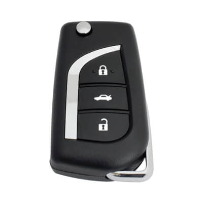 Xhorse VVDI Key Tool Toyota Style Super Remote, 3Buttons, XT27 Super Chip XETO00EN