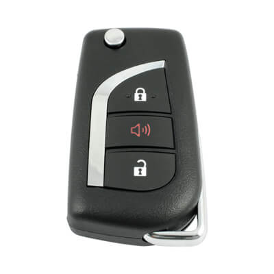 Toyota 2013-2023 Чехол Выкидного Пульта, 3Кнопки, TOY48