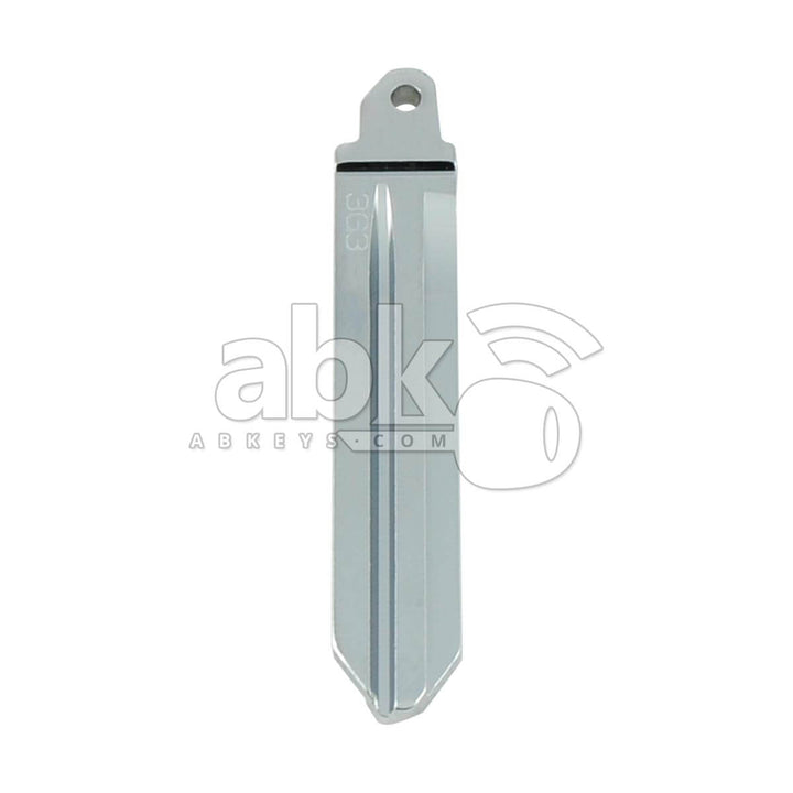 Hyundai H1 2015+ Flip Remote Key Blade 81996-4H000 HYN14 - ABK-1118 - ABKEYS.COM