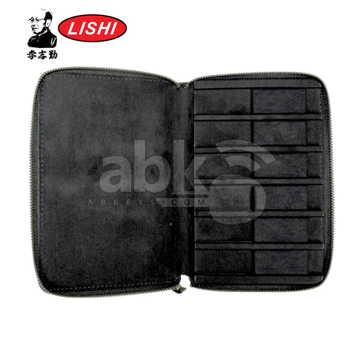 Original Lishi Premium Quality Leather Tool Bag For 6 Tools - ABK-1230 ABKEYS.COM
