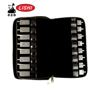 Original Lishi Premium Quality Leather Tool Bag For 32 Tools