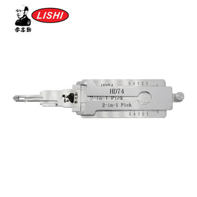 Original Lishi HD74 HON31 2-in-1 Pick & Decoder for Honda Motorcycle Lishi Tool