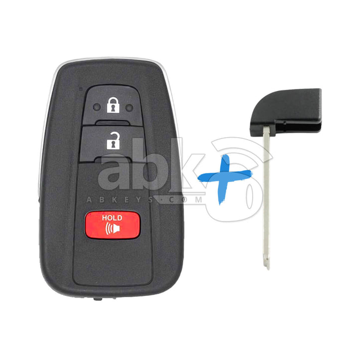 Toyota Corolla 2019+ Smart Key 3Buttons 8990H-12180 315MHz HYQ14FBN - ABK-1278 - ABKEYS.COM