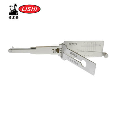 Original Lishi HON63 2-in-1 Pick & Decoder for Honda Lishi Tool