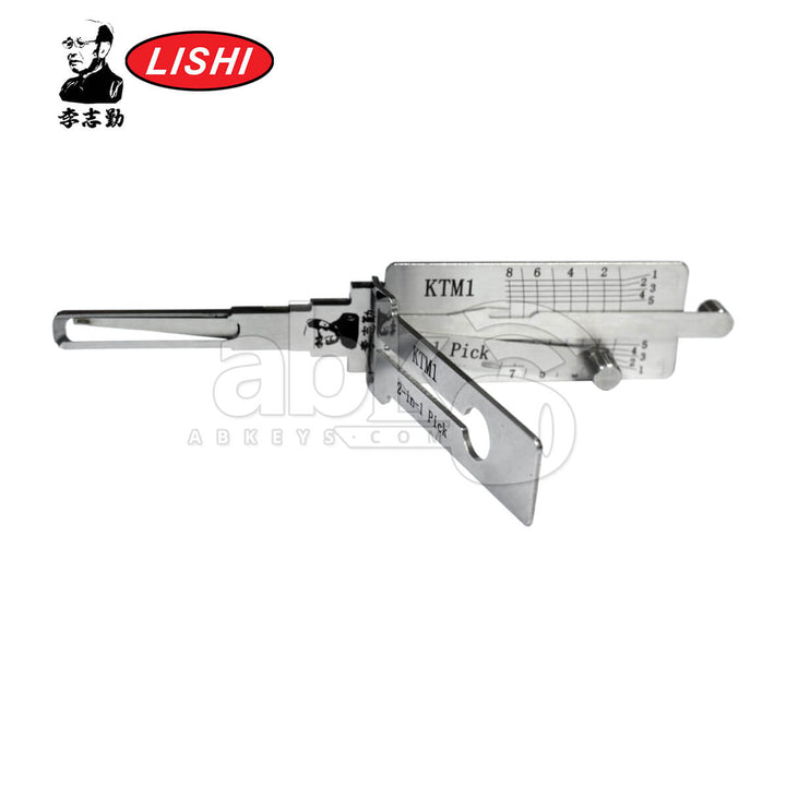 Original Lishi KTM1 3-in-1 Pick & Decoder for KTM Motorcycle Lishi Tool Anti Glare