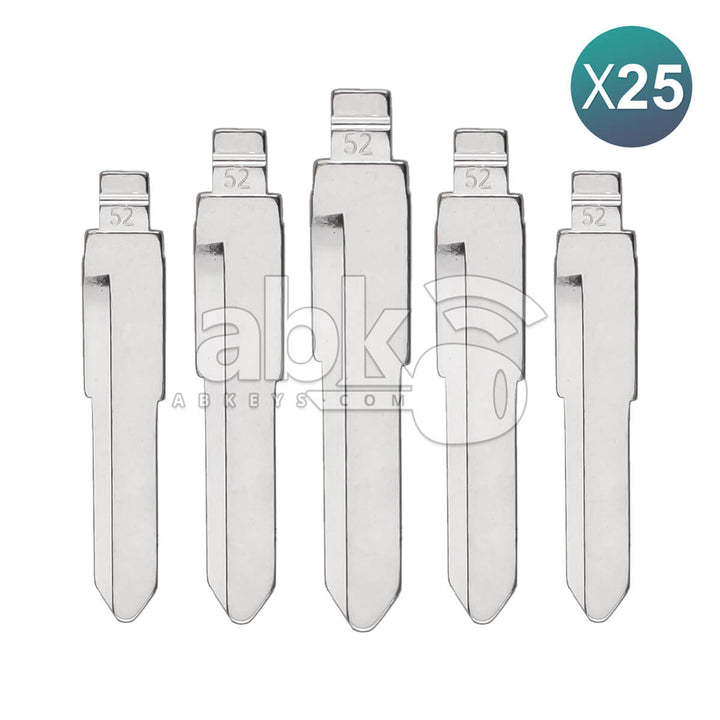 KeyDiy Xhorse Remote Key Blade For Suzuki HU133 25Pcs Bundle - ABK-15-OFF25 - ABKEYS.COM