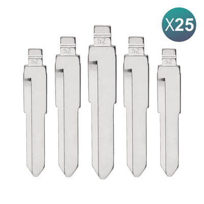 Лезвие Дистанционного Ключа KeyDiy Xhorse Для Suzuki HU133 25 шт Комплект