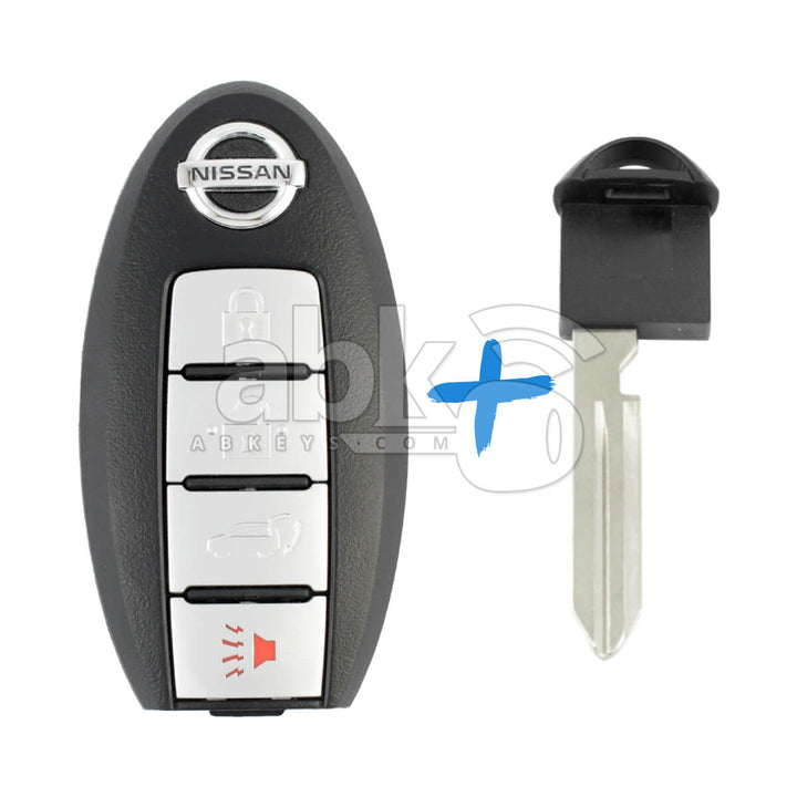 Nissan Patrol Armada 2010+ Smart Key 4Buttons 285E3-1LP0C 433MHz TWB1U796 - ABK-1536 - ABKEYS.COM