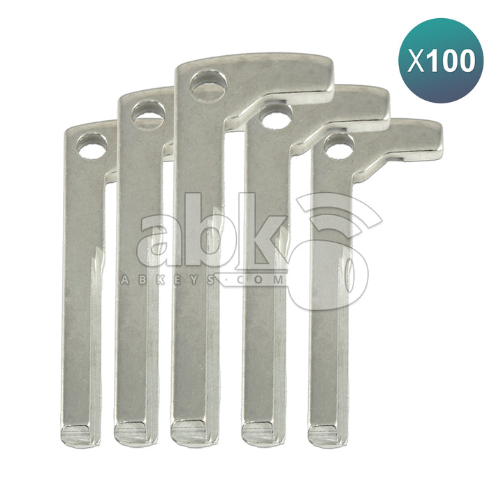 Mercedes Benz BGA BE 2007+ Smart Key Blade HU64 100Pcs Bundle - ABK-1755-OFF100 - ABKEYS.COM