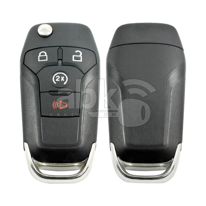 Ford F150 2015-2022 Flip Remote 4Buttons 164-R8134 902MHz N5F-A08TDA HU101 - ABK-1762 - ABKEYS.COM