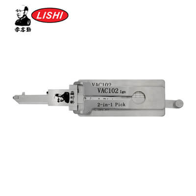 Original Lishi VAC102+ IGN Crochetage et Décodeur 2-en-1 pour Renault Outil Lishi