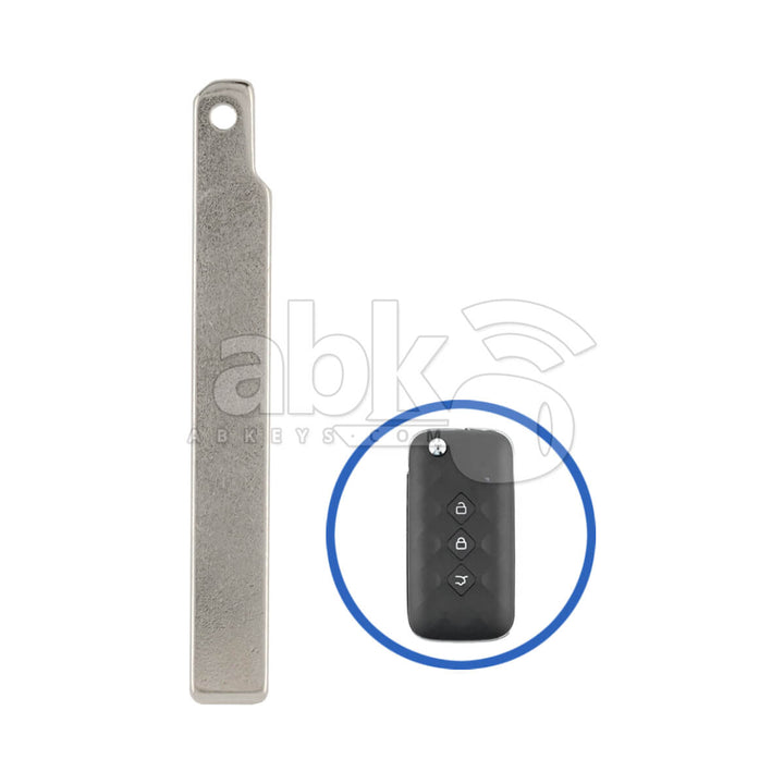 Chevrolet Captiva 2024 - 2025 Flip Remote Key Blade - ABK - 1938 ABKEYS.COM