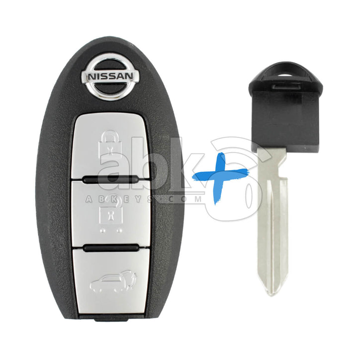 Genuine Nissan Patrol 2010+ Smart Key 3Buttons 285E3-1LP1D 433MHz TWB1G696 - ABK-1952-KB -