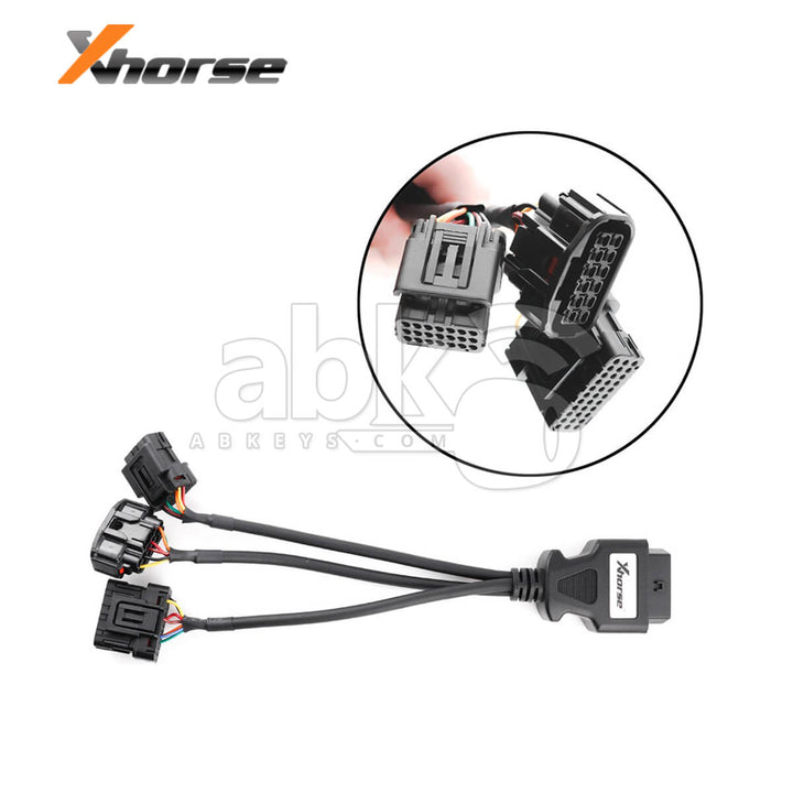 Xhorse XDKP92GL Motorcycle Adapter for Honda & Yamaha work with Key Tool Plus / MIDI XDKP92GL