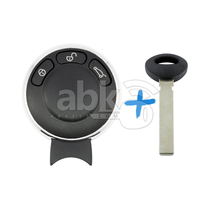 Mini Cooper CAS3 CAS3+ 2005+ Smart Key 3Buttons 315LPMHz - ABK-2197 - ABKEYS.COM