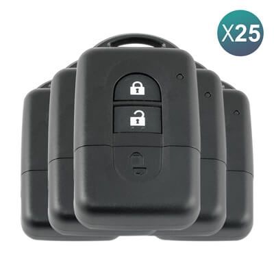 Nissan Qashqai, Pathfinder 2007-2014 Clé Intelligente, 2Boutons 285E3-4X00A 433MHz 25 pièces Ensemble