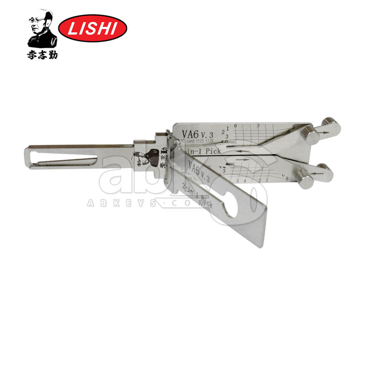 Original Lishi VA6-QL Quad Lifter 2-in-1 Pick & Decoder for Renault Lishi Tool - ABK-2217