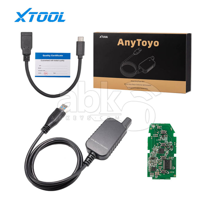XTool Anytoyo SK1 Toyota Smart Key Emulator for Toyota 8A/4A Smart Key Programming Bypass Pin Code