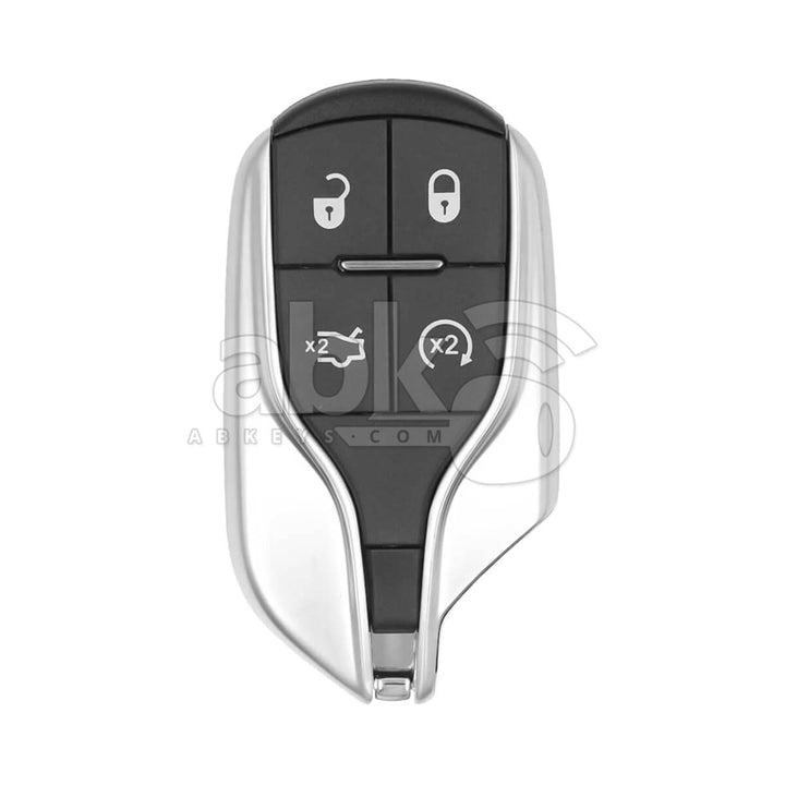 Genuine Maserati Quattroporte Ghibli 2012+ Smart Key 4Buttons 5930487AC 433MHz M3N-7393490 -