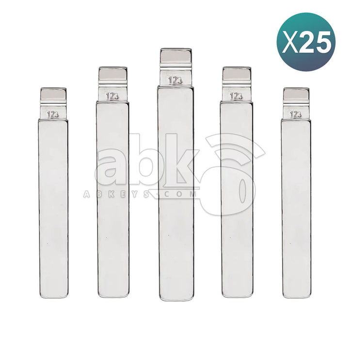 KeyDiy Xhorse Remote Key Blade For Toyota TOY51 25Pcs Bundle - ABK-2443-OFF25 - ABKEYS.COM