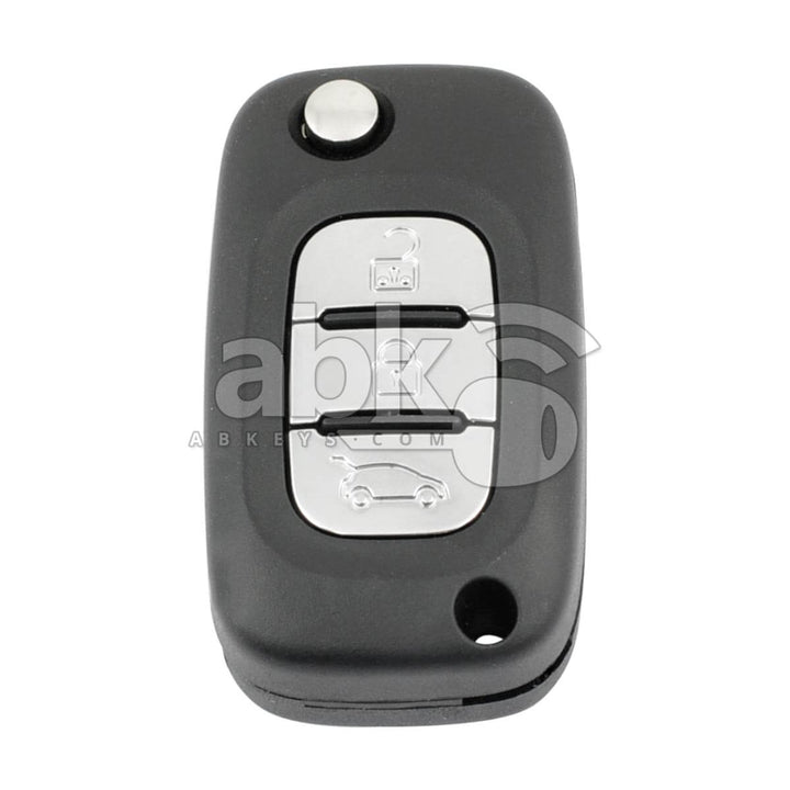 Renu Kadjar, Captur, Megane, Symbol 2013+ Flip Remote, 3Buttons, 433MHz, CWTWB1G767, VA2