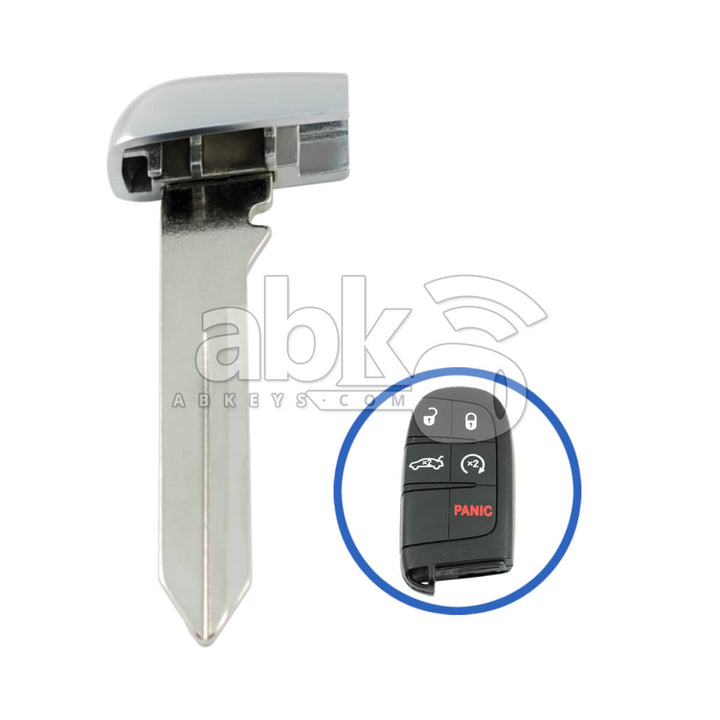 Jeep Dodge 2011 + Smart Key Blade 68085680AA CY22 100Pcs Bundle - ABK - 2579 - OFF100 - ABKEYS.COM