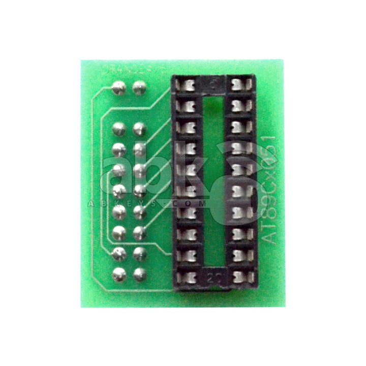 AT89CX05A AT89C2051 AT89C4051 Adapter For Orange 5 Programmer - ABK-2609-AT89CX051 - ABKEYS.COM