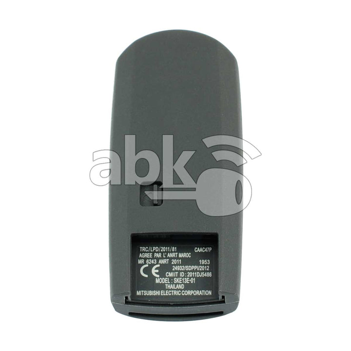 Mazda 3 CX5 2015+ Smart Key 2Buttons KDY5-67-5DY 433MHz SKE13E-01 - ABK-2726 - ABKEYS.COM