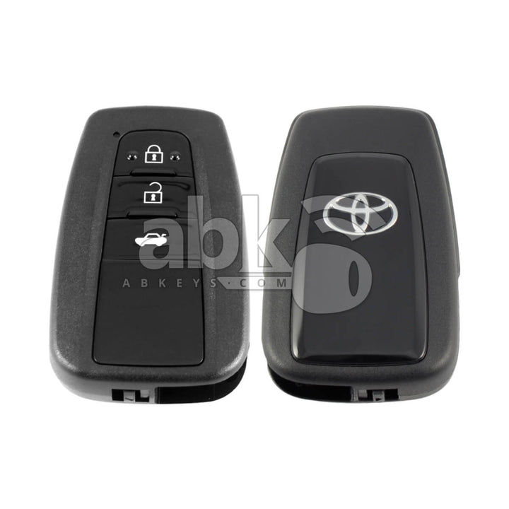 Toyota Prado Corolla C-HR 2018+ Smart Key Cover 3Buttons - ABK-2844-LG - ABKEYS.COM