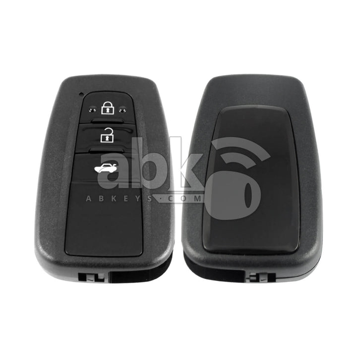 Toyota Prado Corolla C-HR 2018+ Smart Key Cover 3Buttons - ABK-2844 - ABKEYS.COM