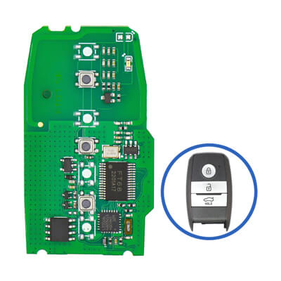 Lonsdor Hyundai / Kia Смарт-Ключ PCB PA7800B3 3Кнопки 8A Транспондер