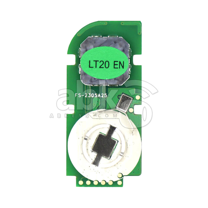Lonsdor LT20-07 Smart Key PCB 8A+4D For Lexus Adjustable Frequency 4Buttons - ABK-2888-LT20-07 -