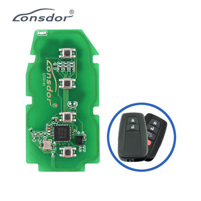 Lonsdor LT32-01 Smart Key Pcb With 4Button 4A+B6 For Toyota & Lexus Adjustable Frequency 4Buttons