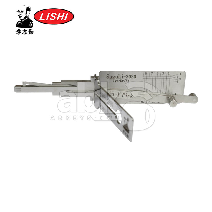 Original Lishi HU87 HU133 2-in-1 Pick & Decoder for Suzuki 2020+ Lishi Tool - ABK-2978 - ABKEYS.COM