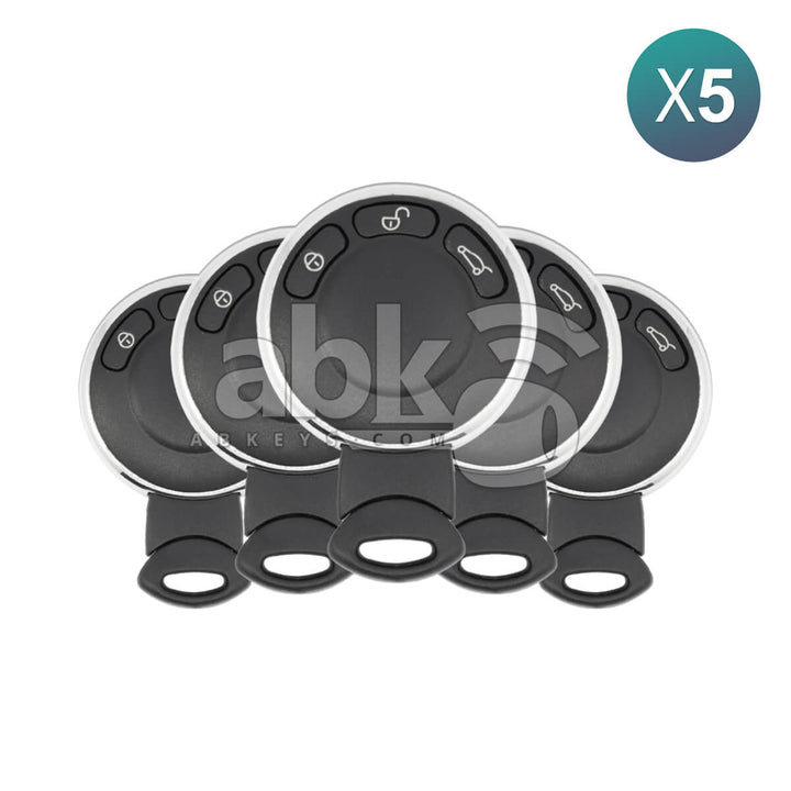 Mini Cooper CAS3 CAS3+ 2005+ Smart Key 5Pcs Offer 3Buttons 315MHz - ABK-3005-OFF5 - ABKEYS.COM