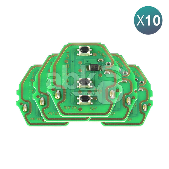 Bmw 3 5 7 X Series 1997 + Remote Control Board 3Buttons 315MHz LX8FZV 10Pcs Bundle - ABK-3074-OFF10