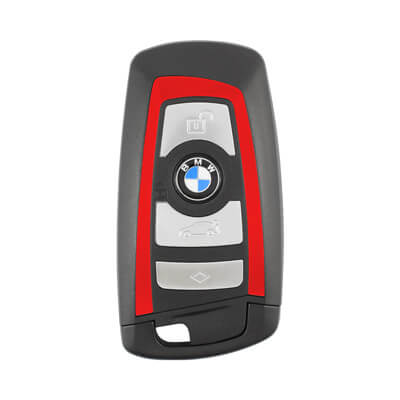 Bmw Cas4 2009-2014 Smart Key, 4Buttons, 315MHz, 5WK49863 Red
