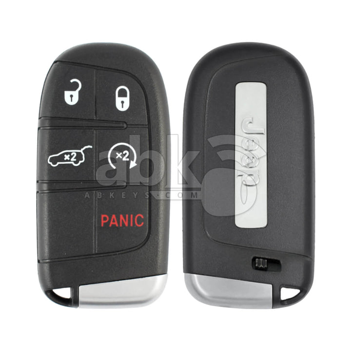 Jeep Compass 2017+ Smart Key 5Buttons 68250343AB 433MHz M3N-40821302 - ABK-3204-LG - ABKEYS.COM