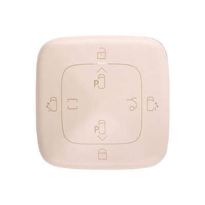 Genuine Zeekr 001, 007, 7x 2021-2024 Smart Key, 4Buttons P6608079911WA1 433MHz White