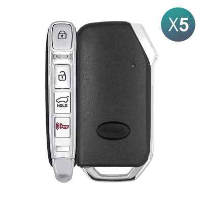 Смарт-Ключ Kia Soul 2019-2021, 4Кнопки 95440-K0000 433MHz, SY5SKFGE04 5 шт Комплект