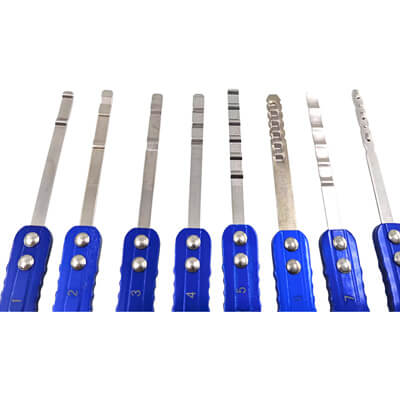 Goso Champion Series Dimple Lock Picking Tool Set 10 Pcs