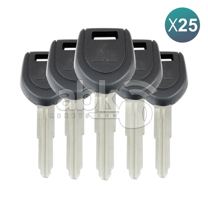 Mitsubishi Chip Less Key MIT11R 25Pcs Bundle - ABK-371-OFF25 - ABKEYS.COM
