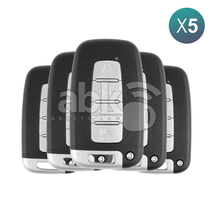 Hyundai Accent Elantra Sonata 2009+ Smart Key 5Pcs Offer 4Buttons SVI-MDFEU03 433MHz - ABK-3813-OFF5