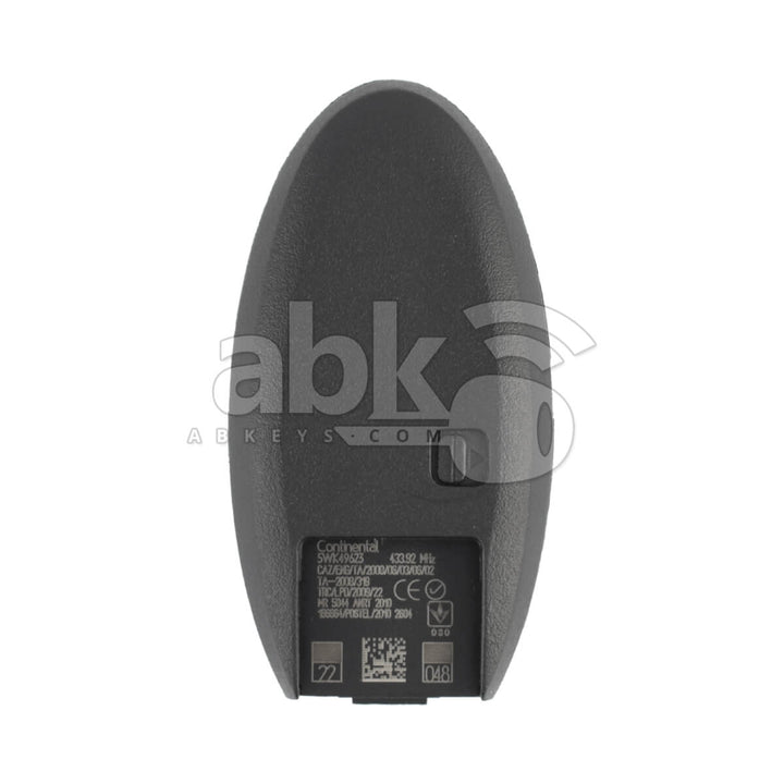 Genuine Nissan Murano 2010+ Smart Key 4Buttons 285E3-1AC7B 433MHz 5WK49623 - ABK-3827 - ABKEYS.COM