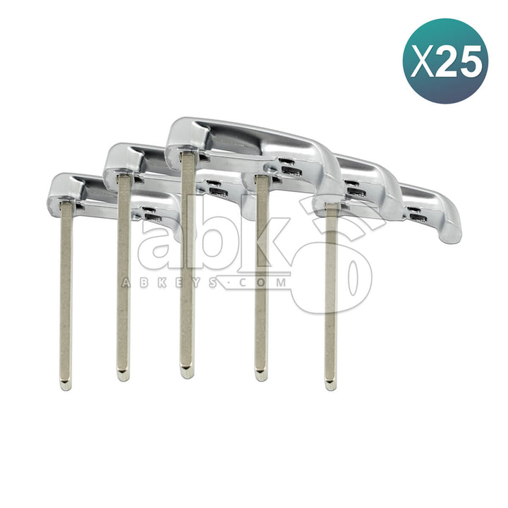 Bmw G Series 2014+ Smart Key Blade HU100R 25Pcs Bundle - ABK-3921-OFF25 - ABKEYS.COM